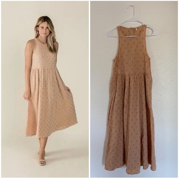 Rylee & Cru Womens Zoe Dress SZ
XS Mommy & Me Tan Boho Midi
Anthropologie - Picture 1 of 10
